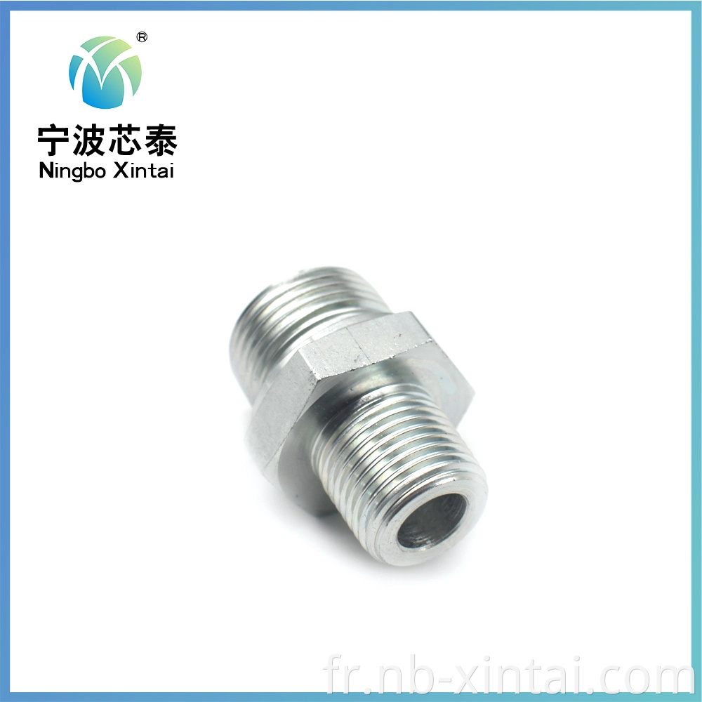 Custom OEM chinois mamelon hexagone mâle mâle en laiton de cuivres en laiton ajustement ajustement du prix Adaptateur de tube ELOW
